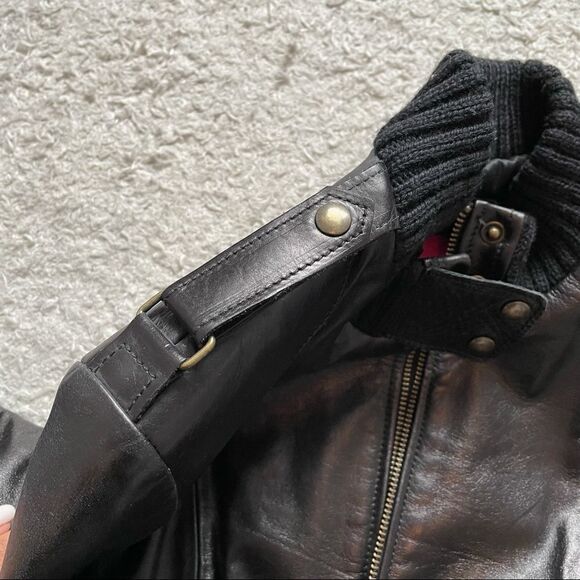 Mackage Jenny leather bomber jacket - Picture 9 of 16